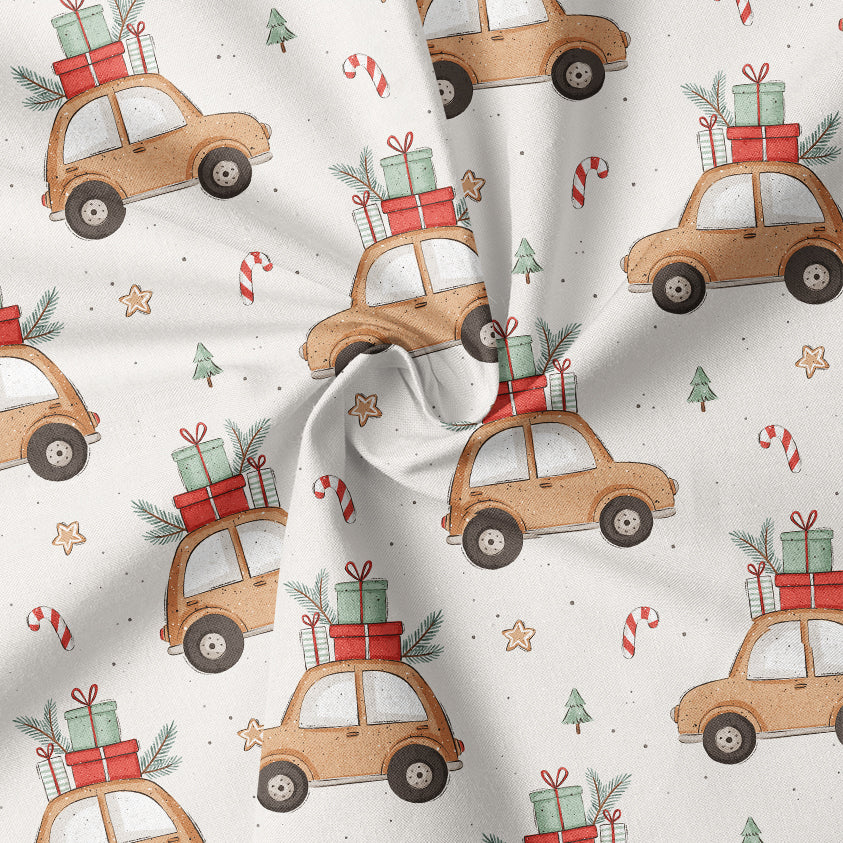 0.5m BIO French Terry Christmas Roadtrip *VORBESTELLUNG* Lieferzeit 4-7 Wochen*