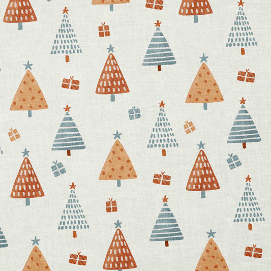 0.5m Baumwolle Christmas Trees