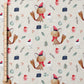 0.5m BIO French Terry Christmas Fox Linen