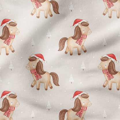 0.5m Christmas Horse beige *VORBESTELLUNG Lieferzeit 3-6 Wochen*