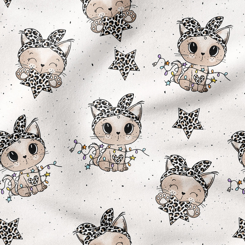 0.5m Biojersey Christmas Kitty