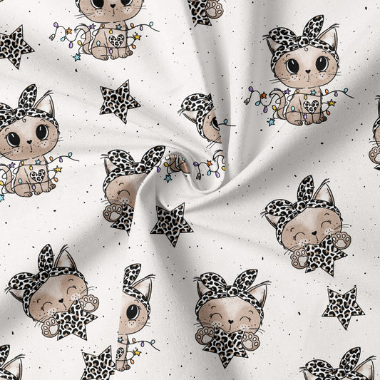 0.5m Biojersey Christmas Kitty