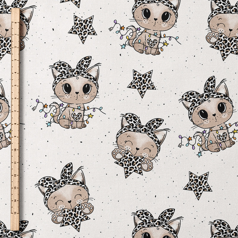 0.5m Biojersey Christmas Kitty