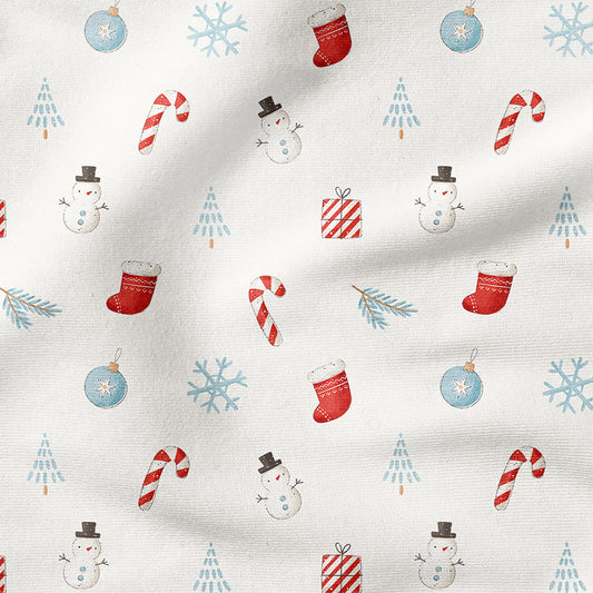 0.5m BIO French Terry Christmas Mood