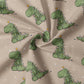 0.5m BIO French Terry Christmas Rex