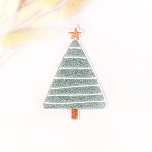 Chenille Patch: Christmas Tree | 11x8cm