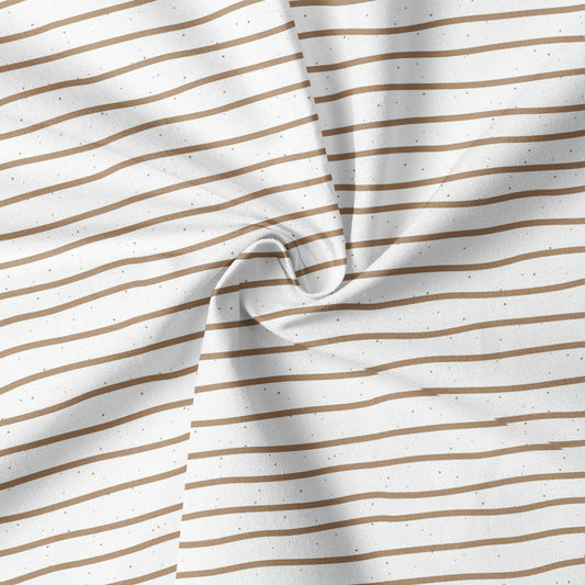 0.5m Biojersey Ciao Kakao Stripes