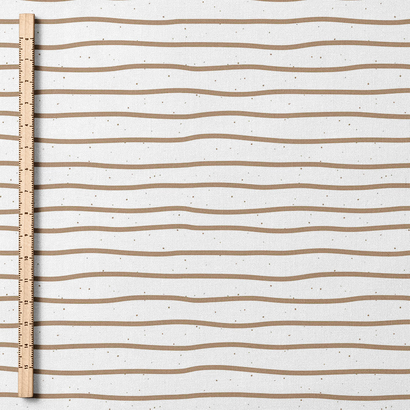 0.5m Biojersey Ciao Kakao Stripes