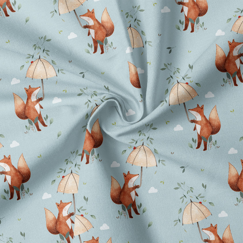 0.5m BIO French Terry Clover Rainy Days *VORBESTELLUNG*