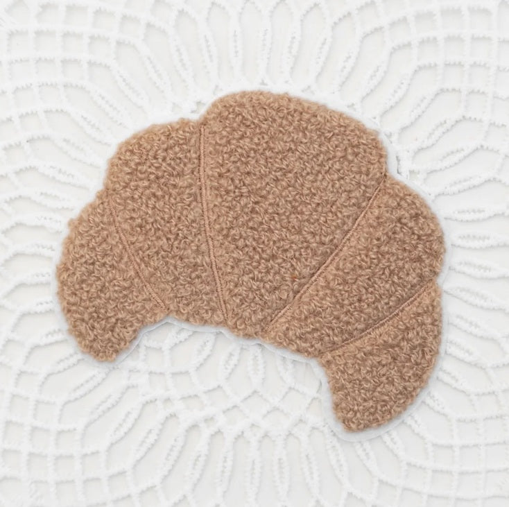 Chenille Patch: Croissant