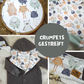 0.5m BIO French Terry Crumpets grau gestreift *STOFFÜBERSICHT*