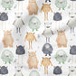 0.5m BIO French Terry Crumpets white *VORBESTELLUNG*