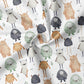 0.5m BIO French Terry Crumpets white *VORBESTELLUNG*