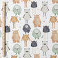 0.5m BIO French Terry Crumpets white *VORBESTELLUNG*