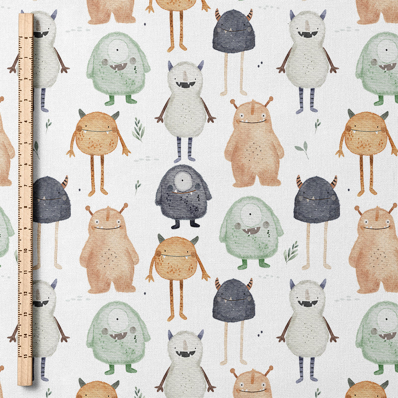 0.5m BIO French Terry Crumpets white *VORBESTELLUNG*
