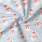 0.5m BIO French Terry Cute Snowman *STOFFÜBERSICHT*
