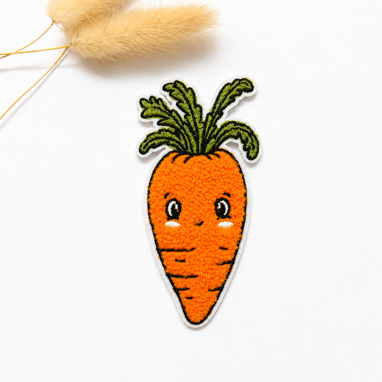 Chenille Patch: Karotte | 11x6cm