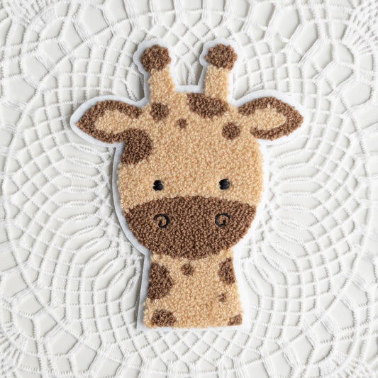 Chenille Patch: Giraffe