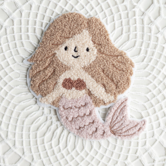 Chenille Patch: Meerjungfrau