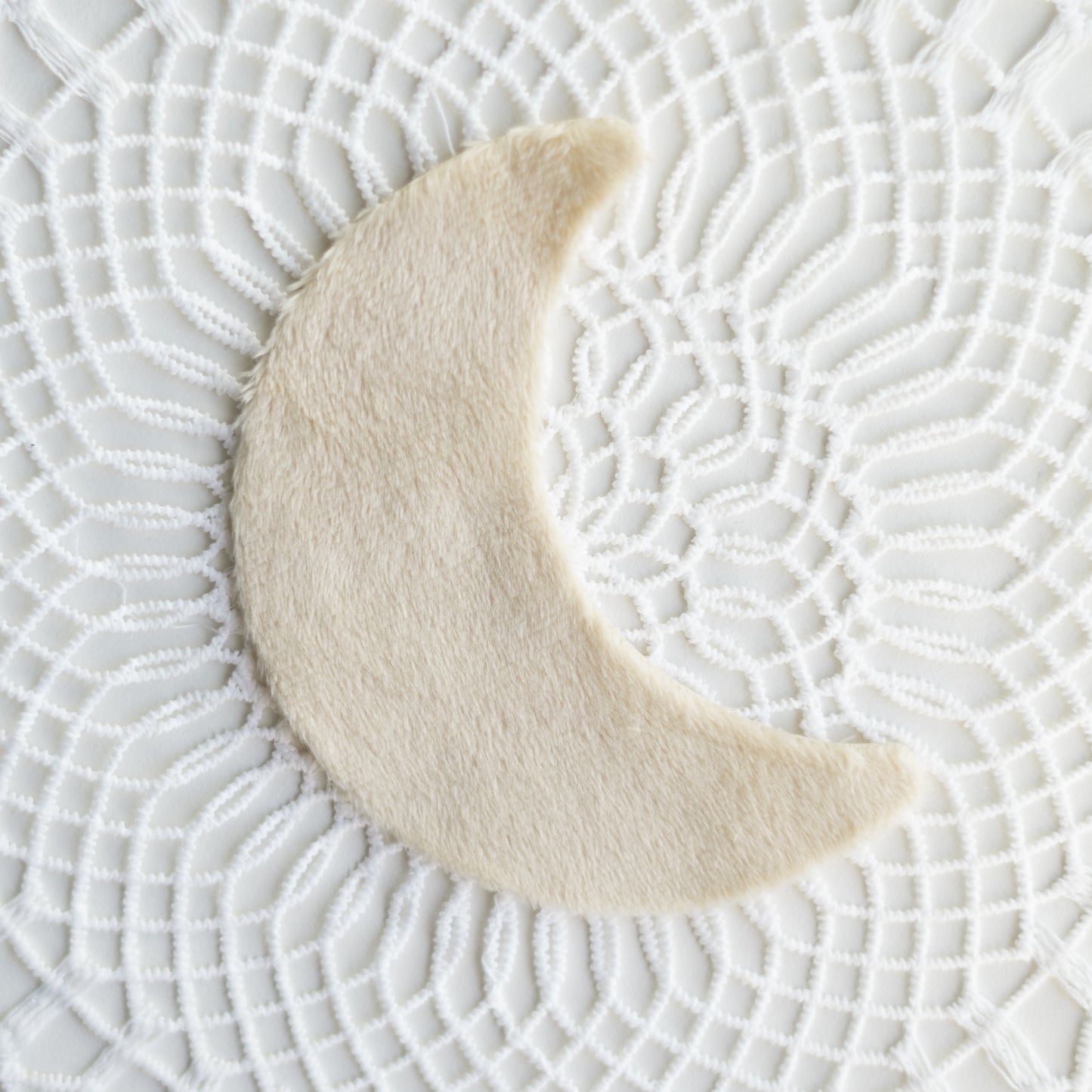 Flausch Patch: Mond mit Bügelbild
