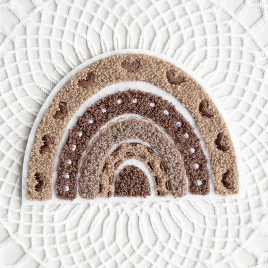 Chenille Patch: Regenbogen