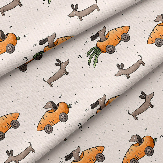 0.5m BIO Ribjersey Dackel-Karotten-Express