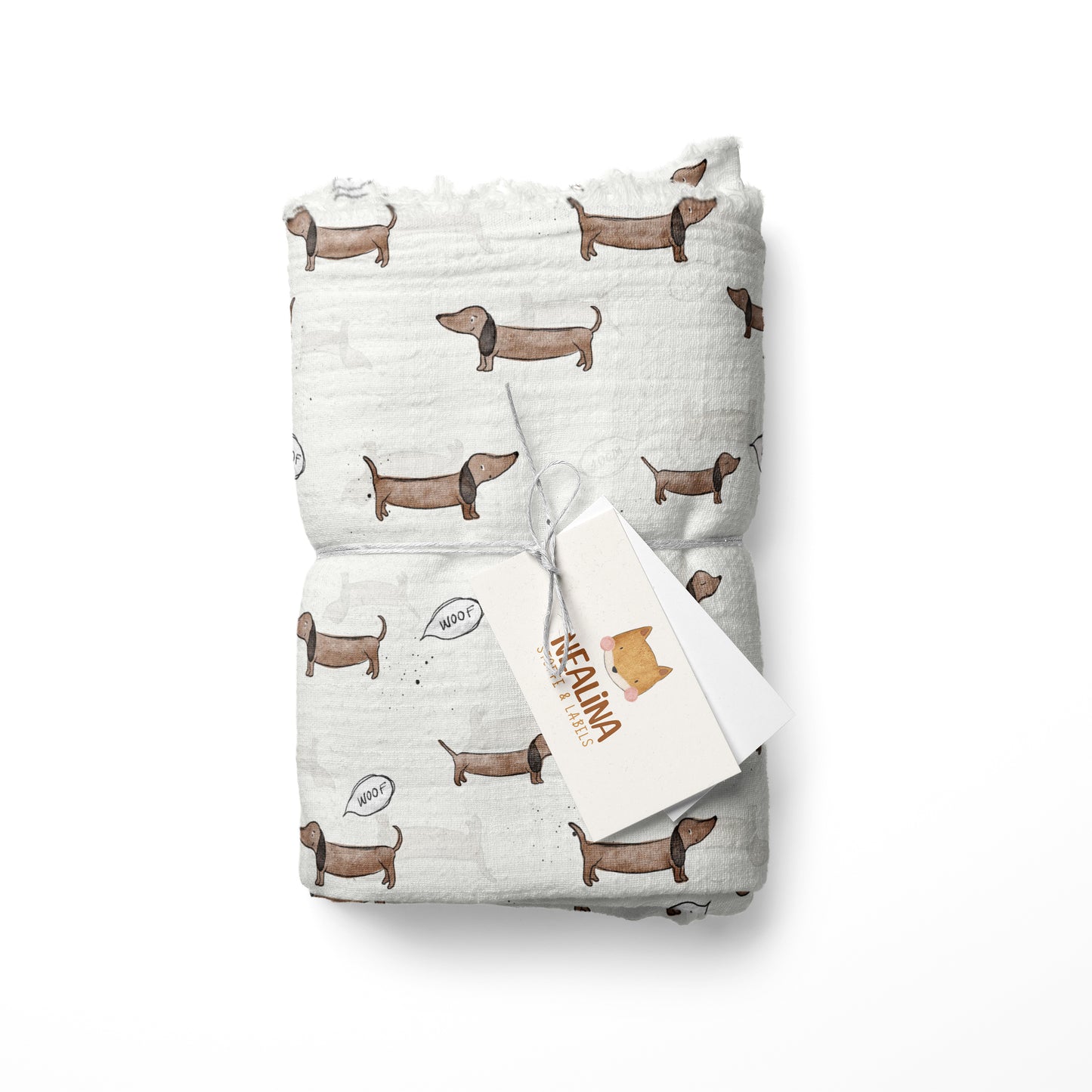 0.5m Musselin Dackel