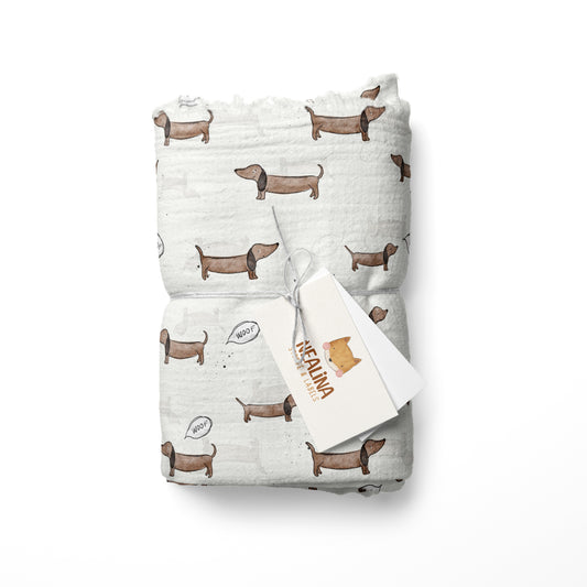 0.5m Musselin Dackel