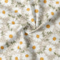0.5m Biojersey Daisy Meadow beige