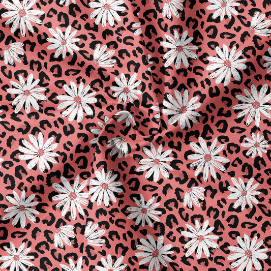 0.5m Biojersey Daisy Rose Leopard