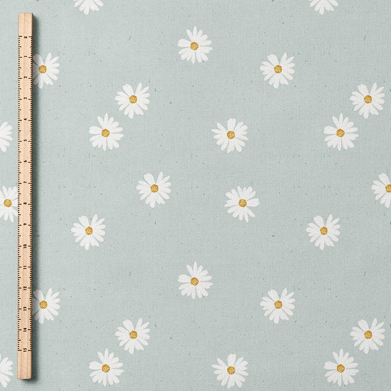 0.5m BIO French Terry Daisy chalk *STOFFÜBERSICHT*