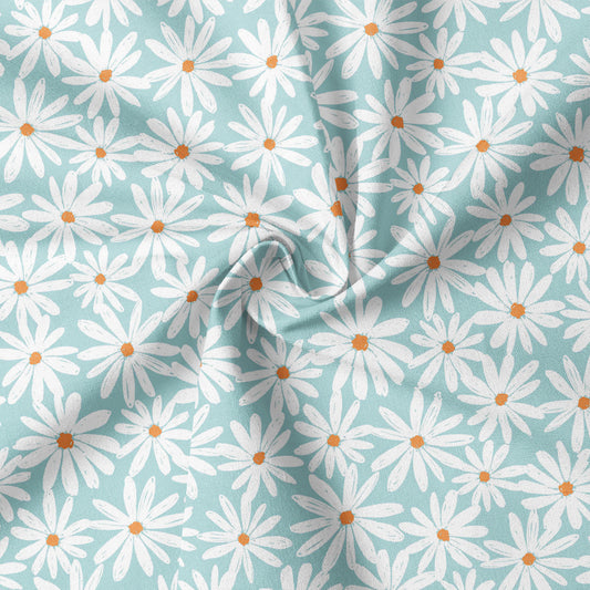 0.5m Biojersey Daisy hellblau