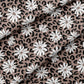 RESTSTÜCK 100cm BIO Rippjersey Daisy Leo schoko