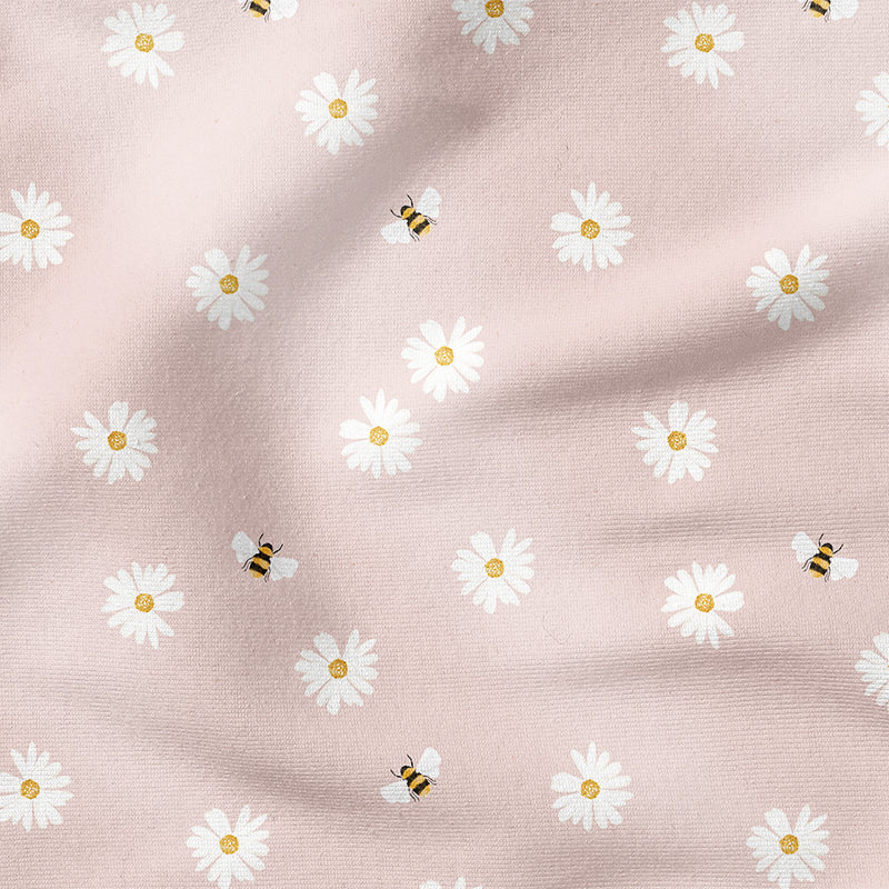 0.5m BIO French Terry Daisy rosa *STOFFÜBERSICHT*