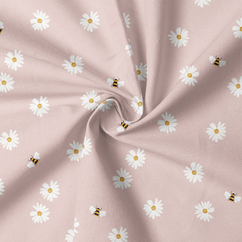 0.5m BIO French Terry Daisy rosa *STOFFÜBERSICHT*