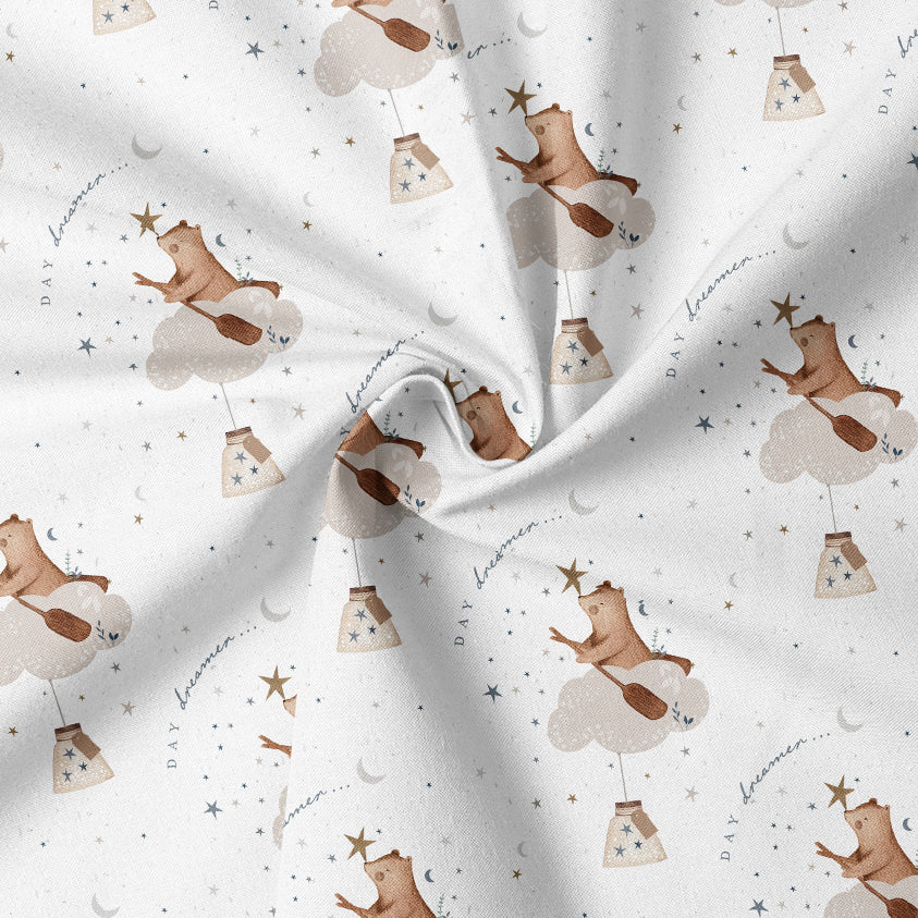 0.5m Biojersey Daydreamer white