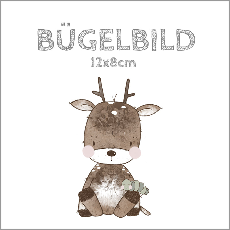 Bügelbild Dear Deer | 12x8cm
