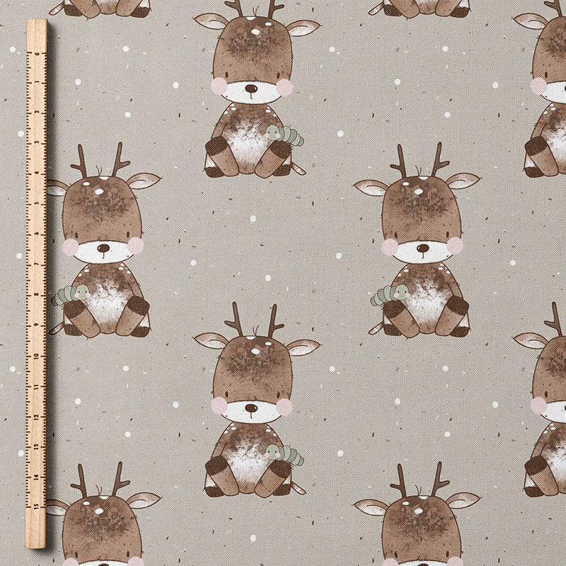 0.5m BIO French Terry Dear Deer
