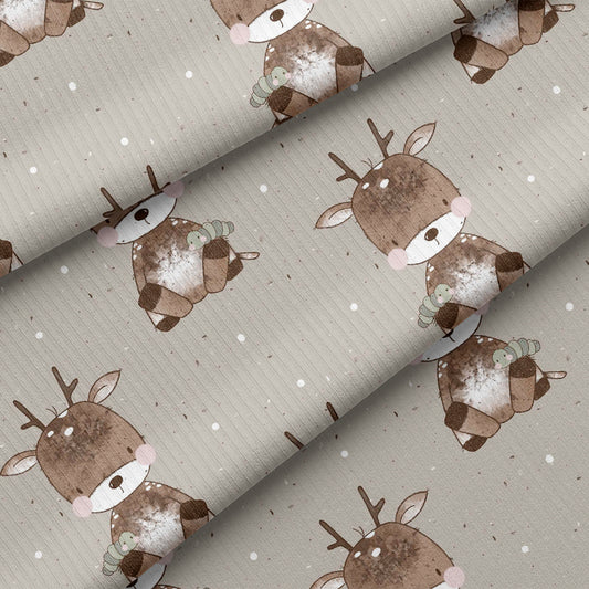 0.5m BIO Ribjersey Dear Deer