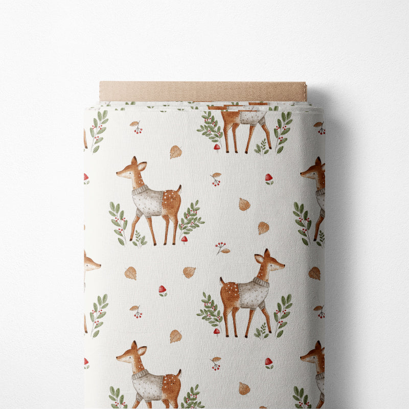 0.5m BIO French Terry Deer Winter