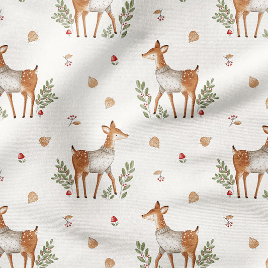 0.5m BIO French Terry Deer Winter