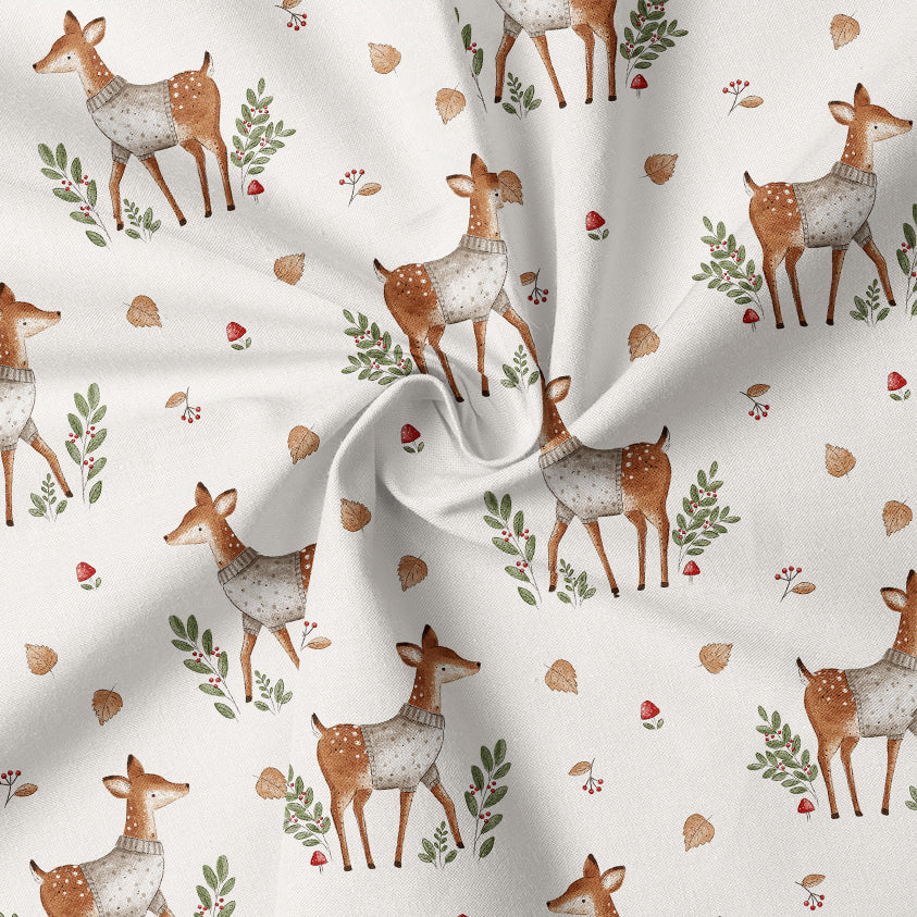 0.5m BIO French Terry Deer Winter