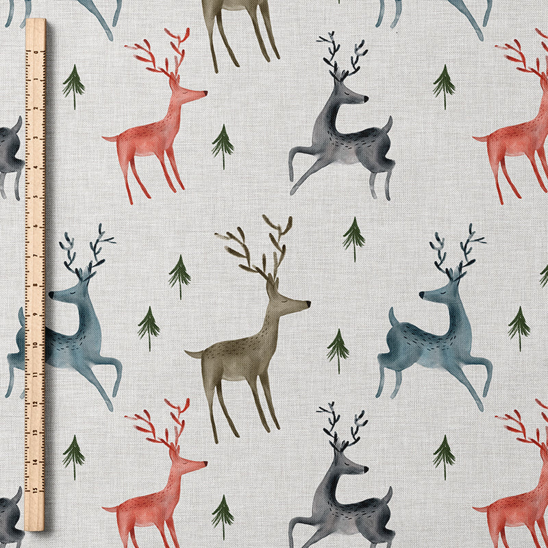 0.5m BIO French Terry Deer Linen *VORBESTELLUNG*