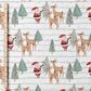 0.5m BIO French Terry Deer Santa