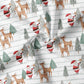 0.5m BIO French Terry Deer Santa