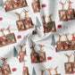 0.5m BIO French Terry Deer Santa Salt