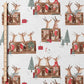 0.5m BIO French Terry Deer Santa Salt