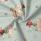 0.5m BIO French Terry Dinner for two - Sage *VORBESTELLUNG*