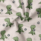 RESTSTÜCK 60cm BIO French Terry Dino-Ball