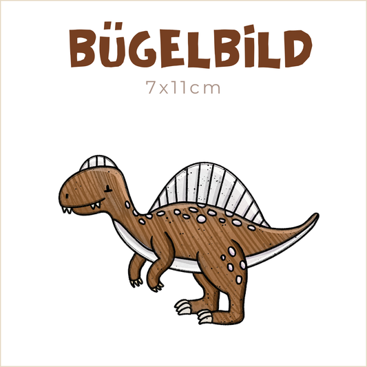 Bügelbild Dino-Landia Spinosaurier | 7x11cm